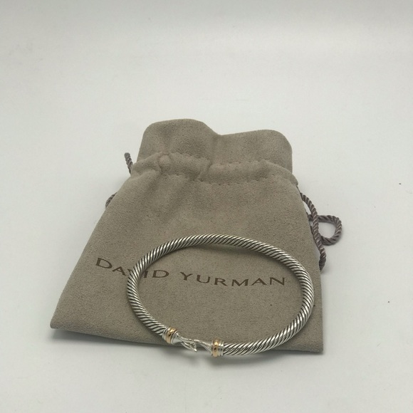 David Yurman Jewelry - David Yurman Cable 4mm Buckle Bracelet wit…